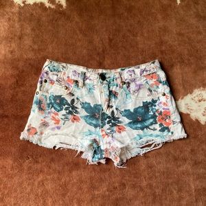 Free People mid-rise shorts